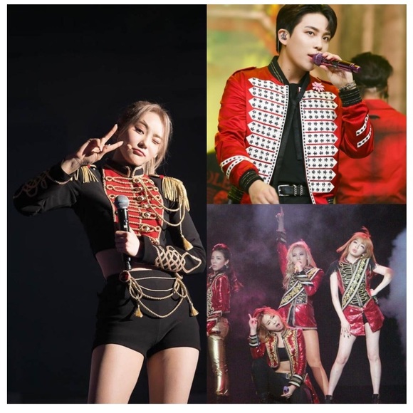 EUC Vintage 1960 Fruhauf Cardinal Red & Black Marching Band Uniform Jacket - Picture 10 of 11